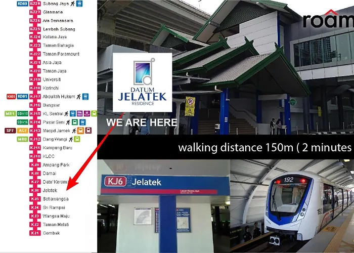 Datum Jelatek Sky Residence Kuala Lumpur, Roam