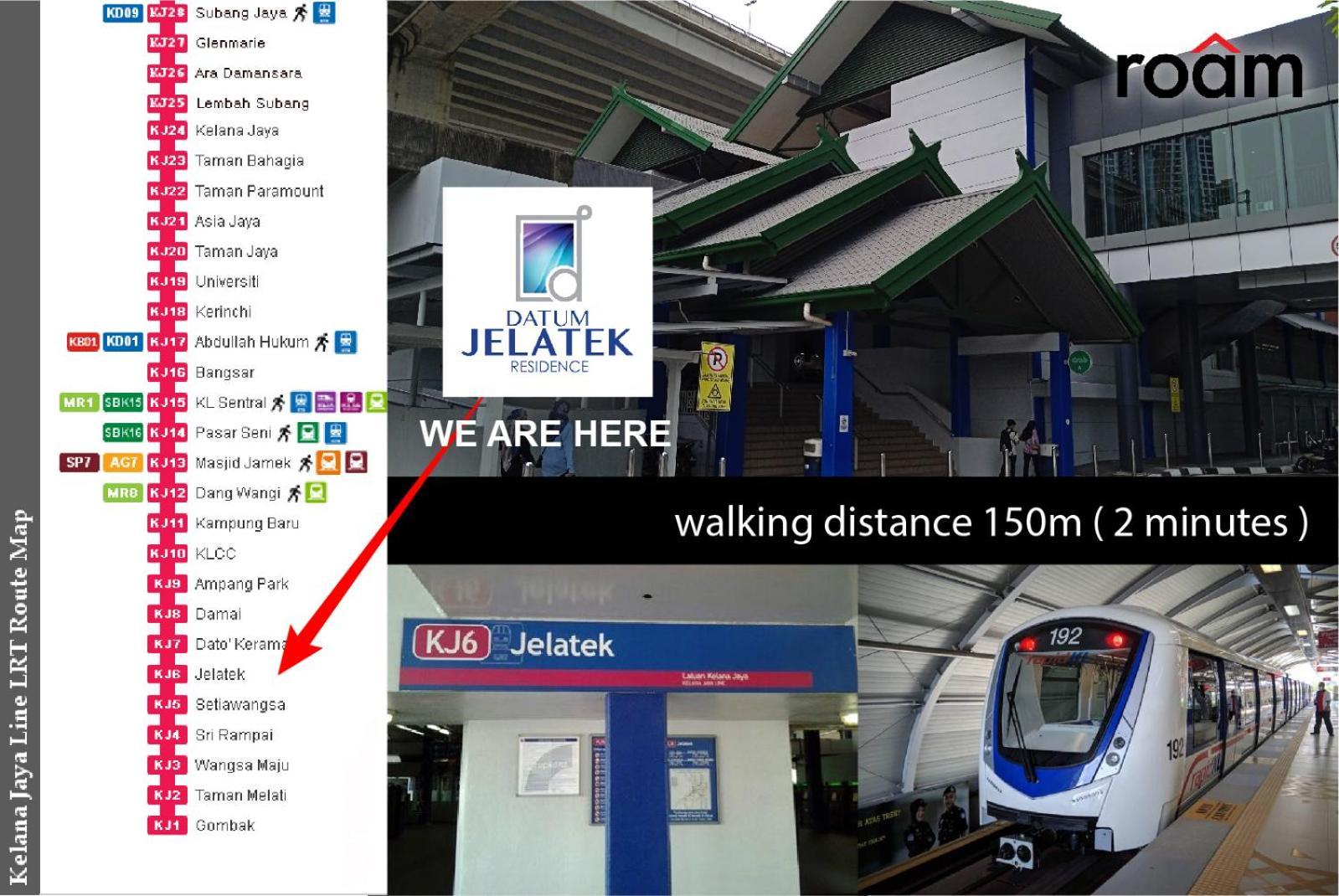 Datum Jelatek Sky Kuala Lumpur, Roam *